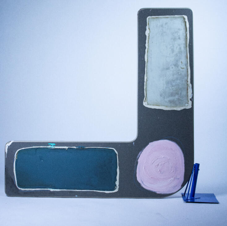 "Wall Pt 2" latex, metal, silicone and found objects (Size varies) 2018-2019