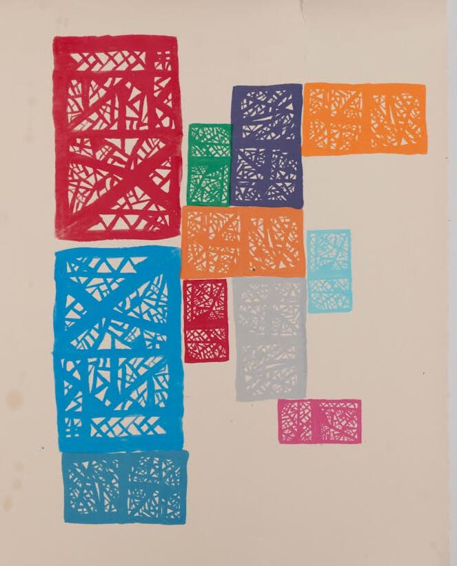 "Outskirts" Silkscreen ink on Arches toned paper (edition of 9) 22" x 29" 2019